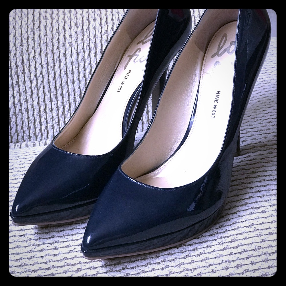 BRAND NEW Love Fury Navy Heels